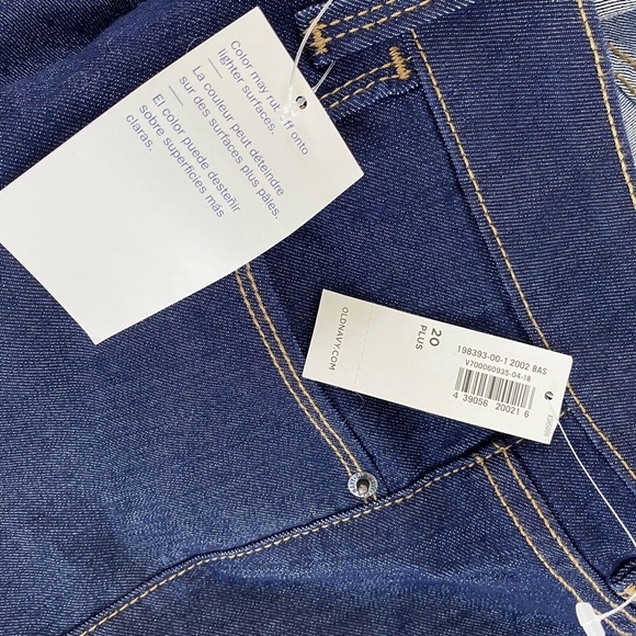 Old Navy Super Skinny jeans Size 20 Plus NWT dark wash New - Picture 6 of 10